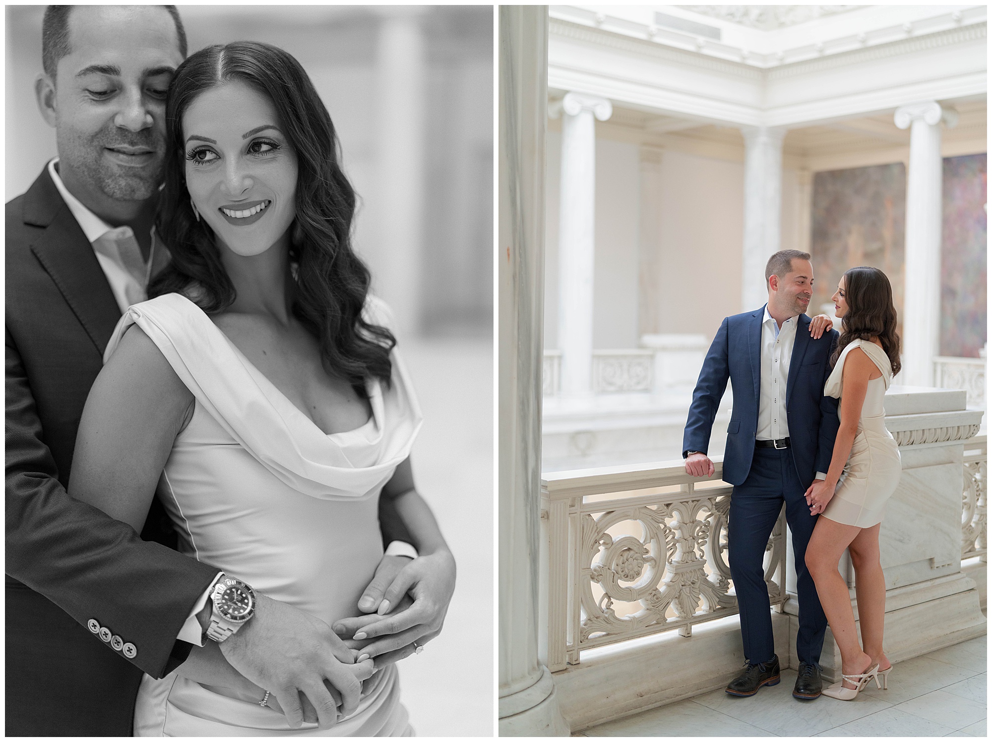 Carnegie Museum of Art engagement session Margaret James | Pittsburgh Photographer